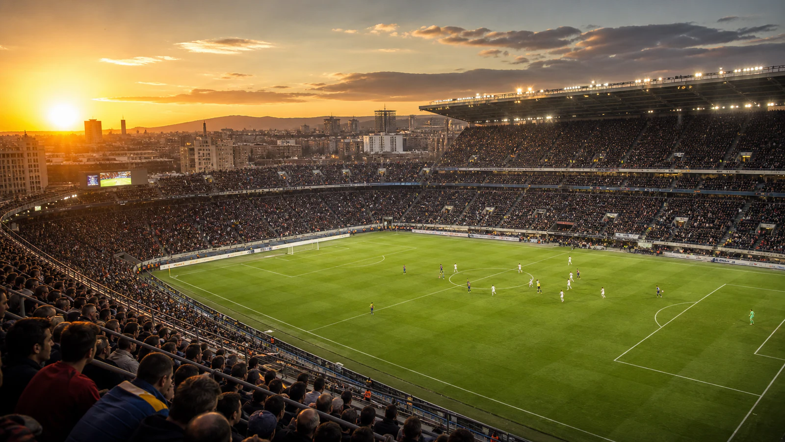 La Liga-arena under match