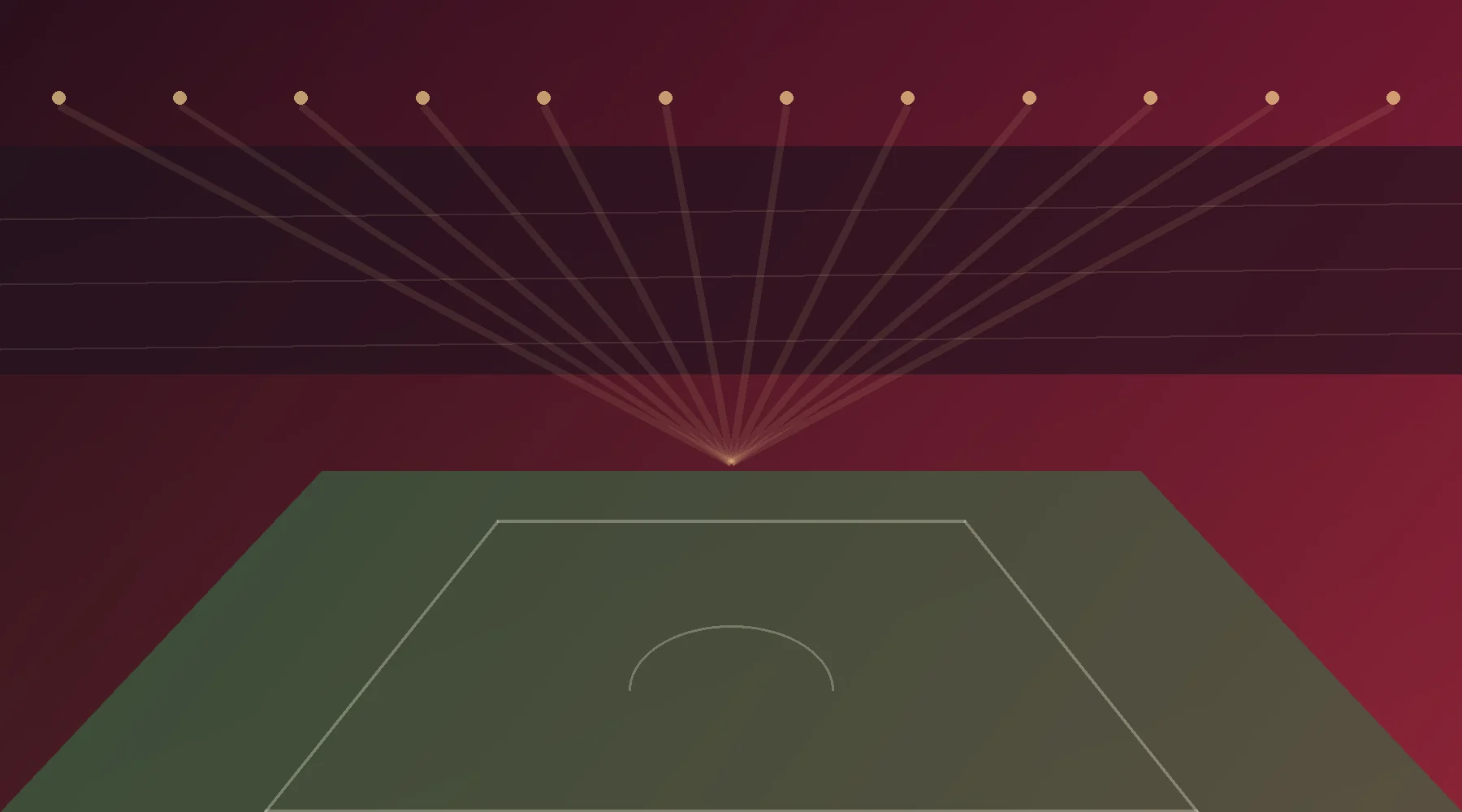 La Liga-arena under match